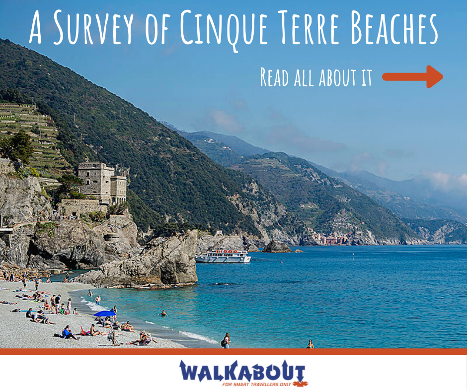 A Survey of Cinque Terre Beaches