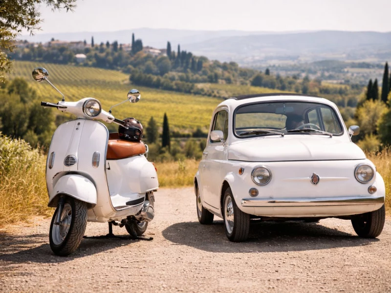 Fiat 500 Tours vs Vespa Tours in Tuscany: Understanding Two Iconic Experiences