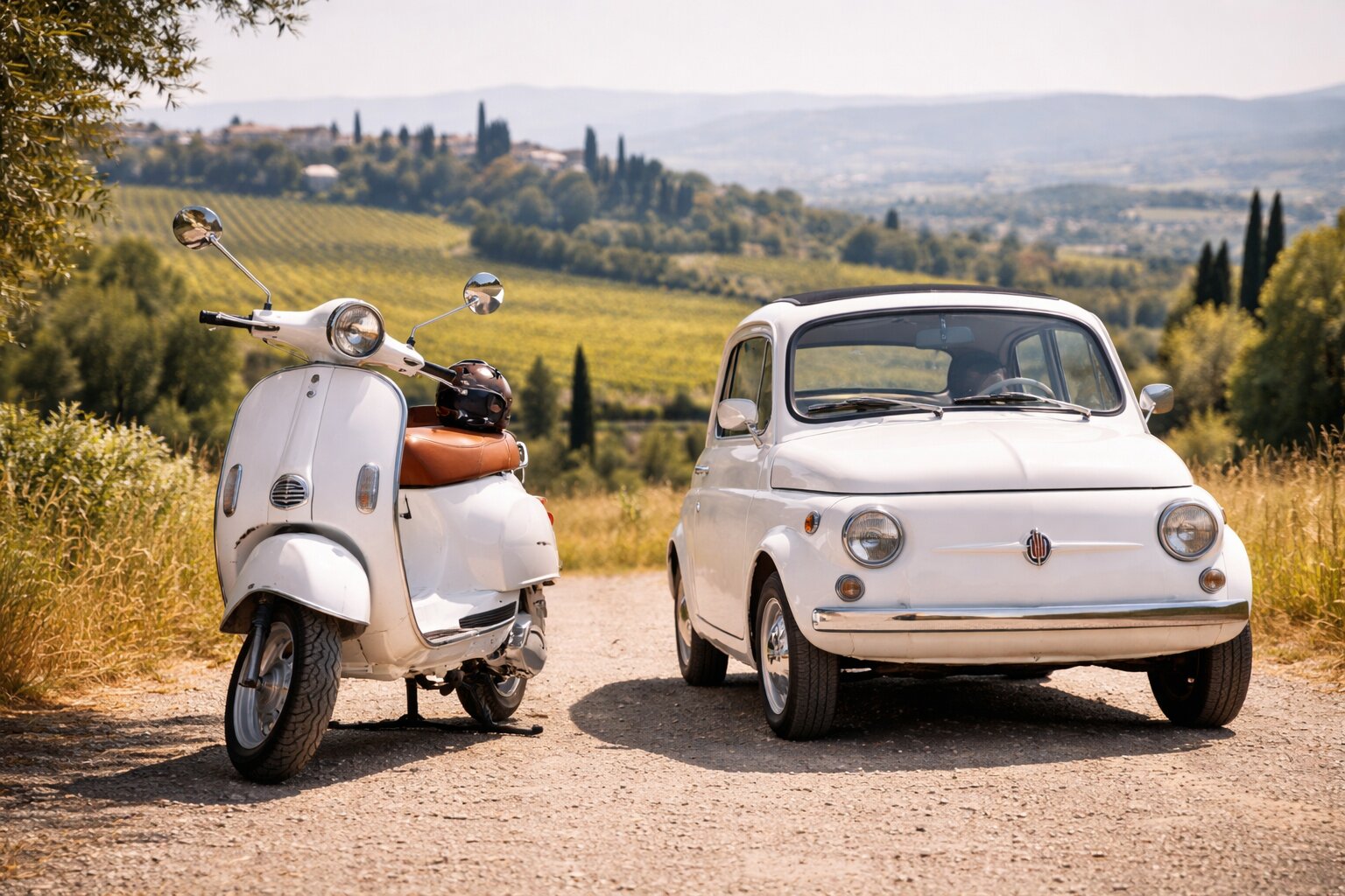 Fiat 500 Tours vs Vespa Tours in Tuscany: Understanding Two Iconic Experiences