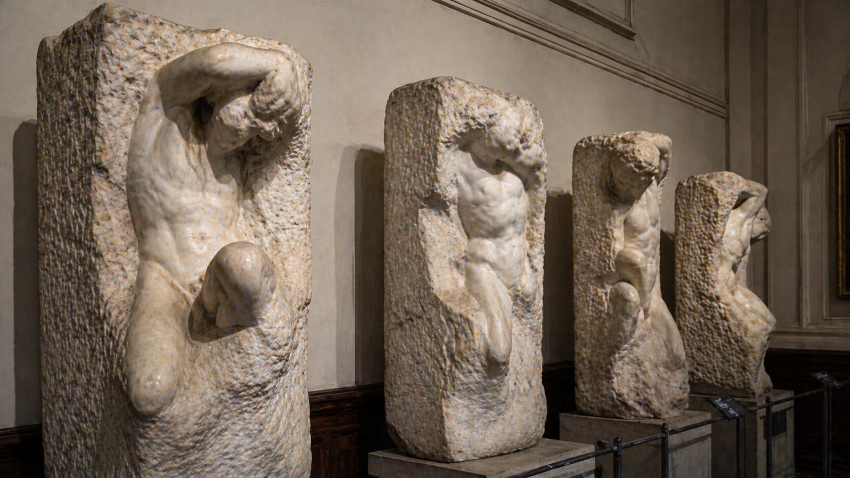 private accademia gallery tour Michelangelo prisoners sculptures in Florence