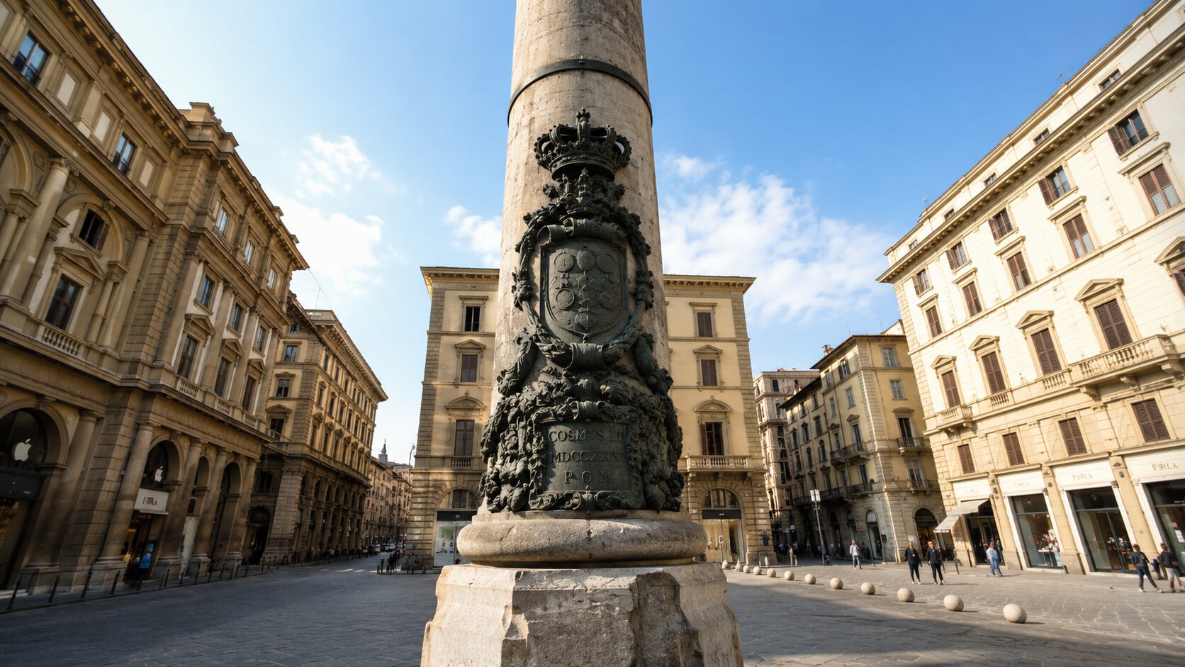 Colonna dell'Abbondanza in Piazza della Repubblica