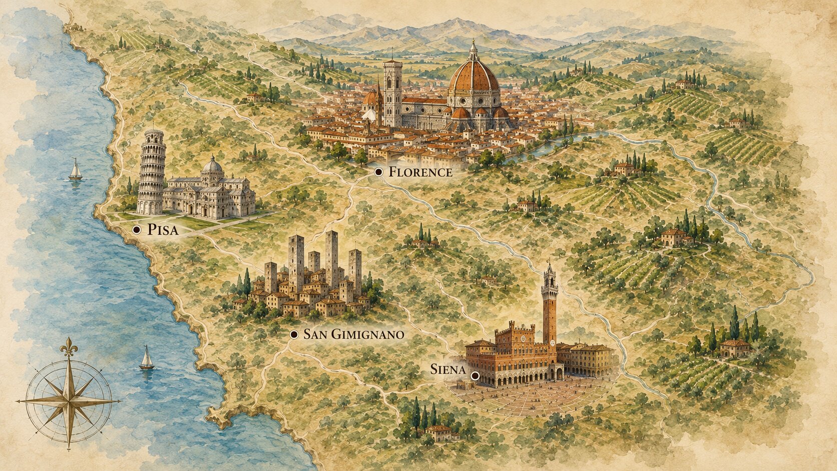 Best Towns in Tuscany: 4 Places That Define the Region