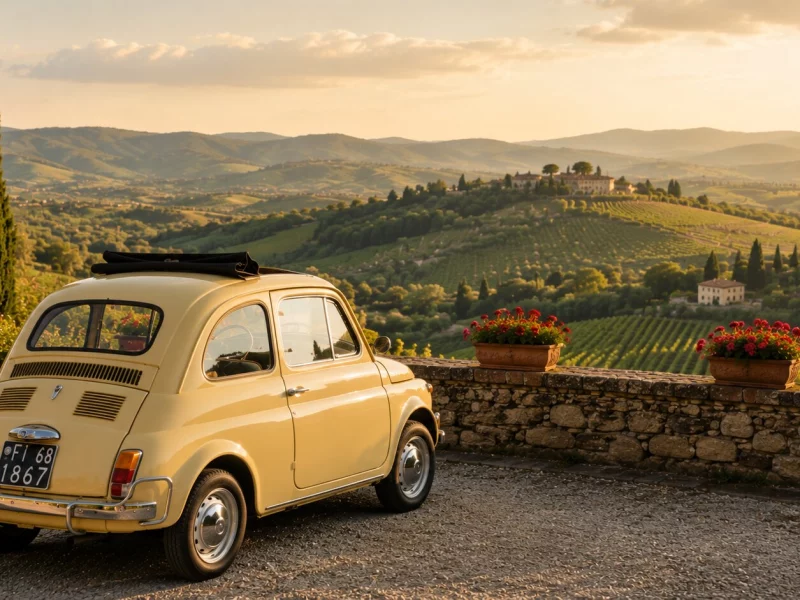 Why Take a Fiat 500 Tour from Florence?