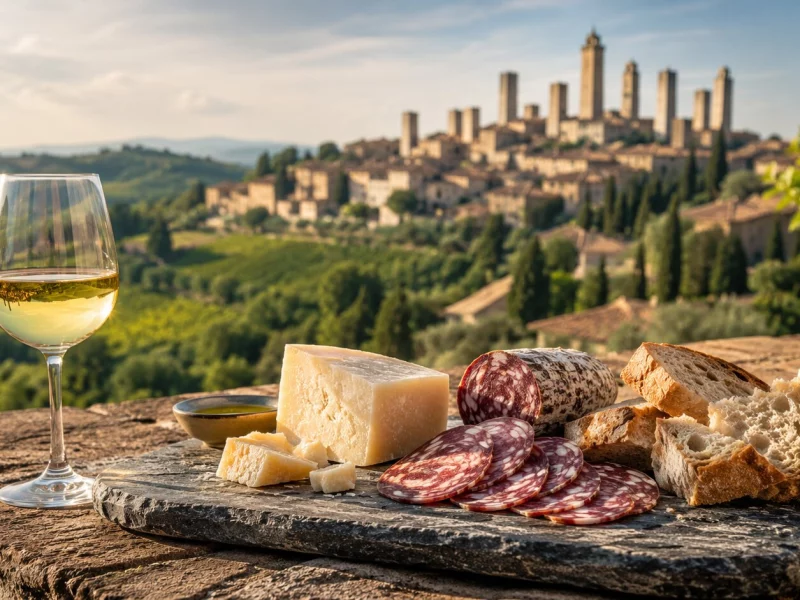 San Gimignano Food Guide: What to Eat and Drink