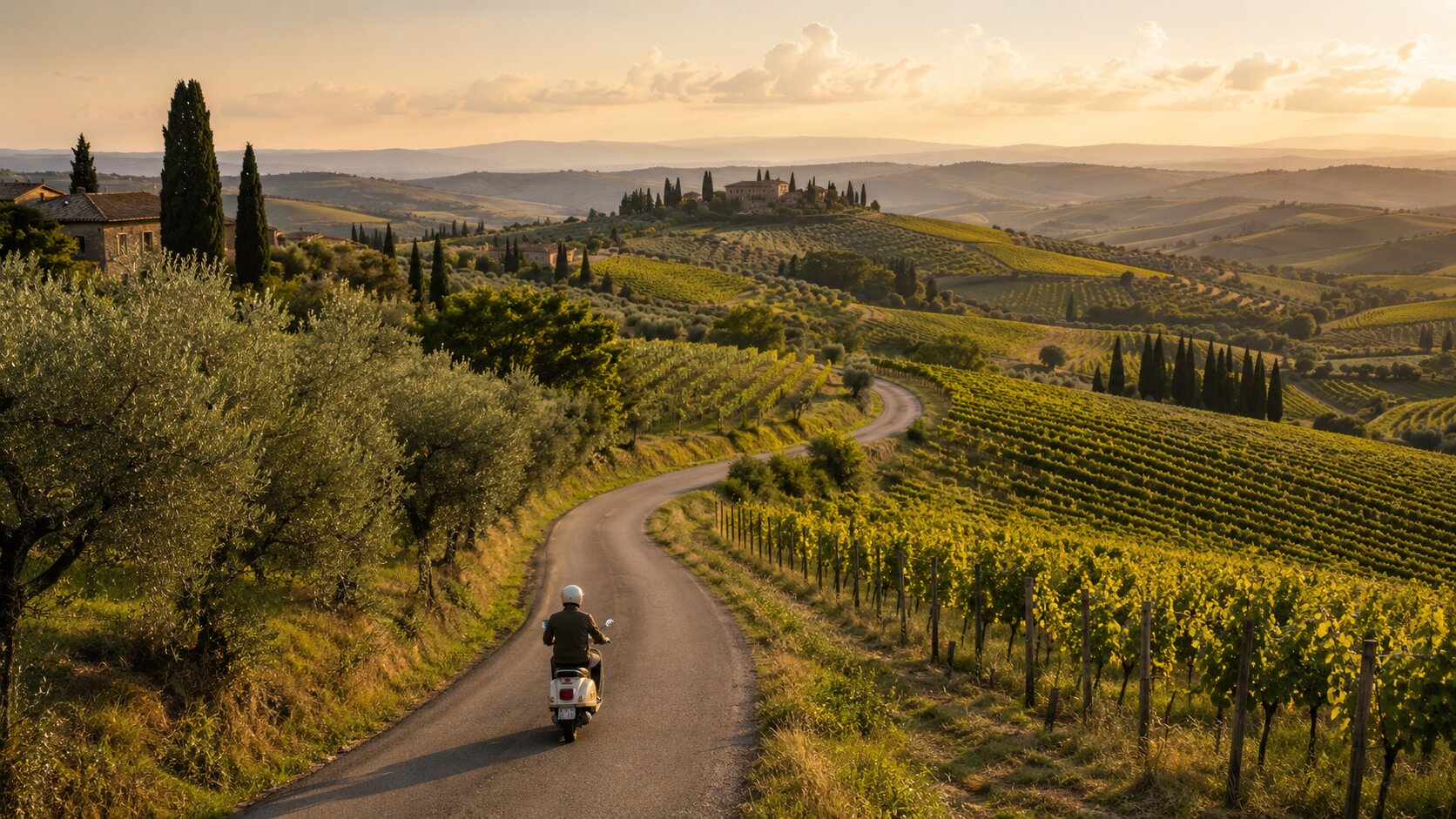 Where Should You Ride a Vespa in Tuscany?