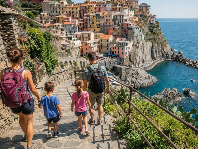 Visiting Cinque Terre with Kids the Easy Way