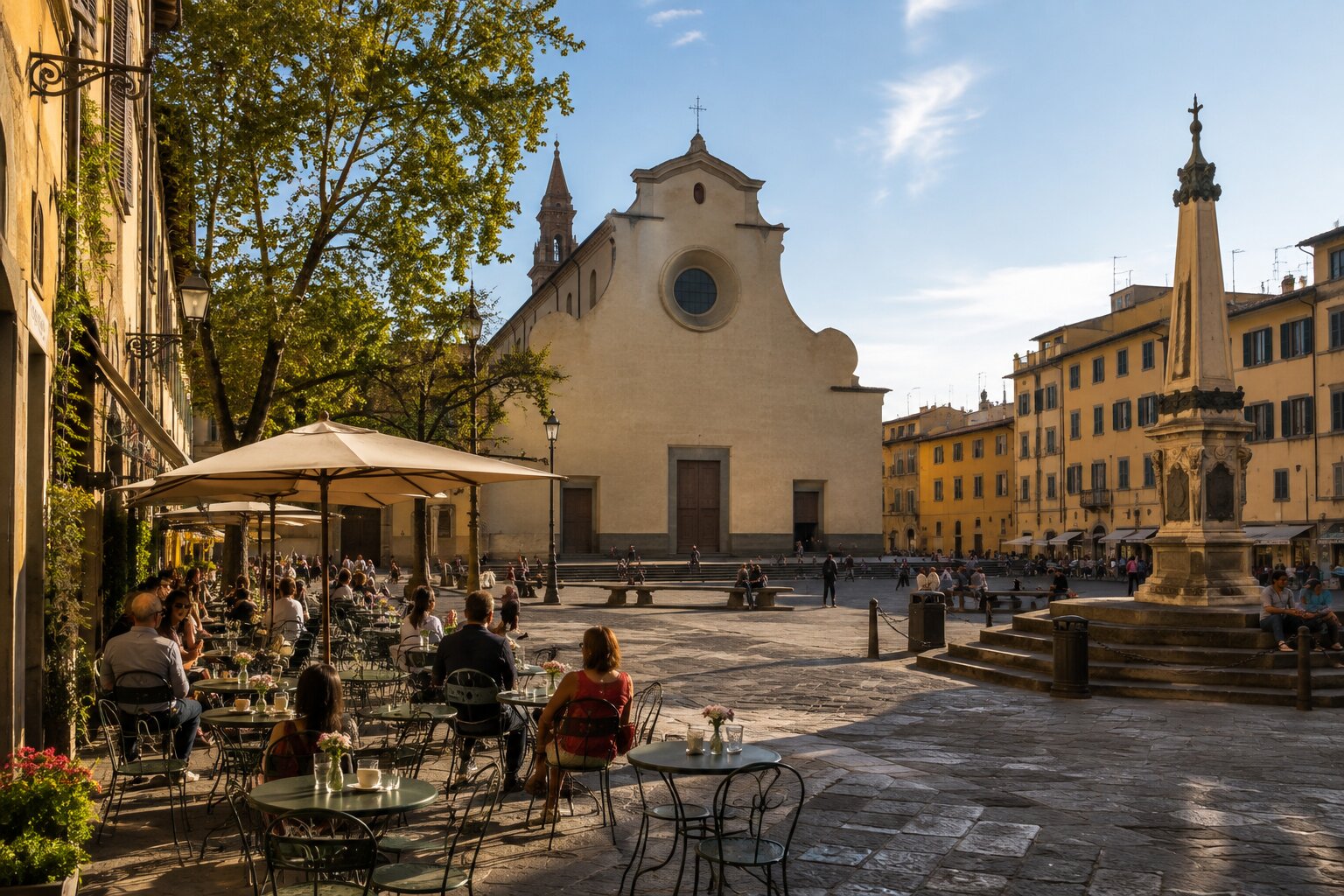 Piazza Santo Spirito in Florence