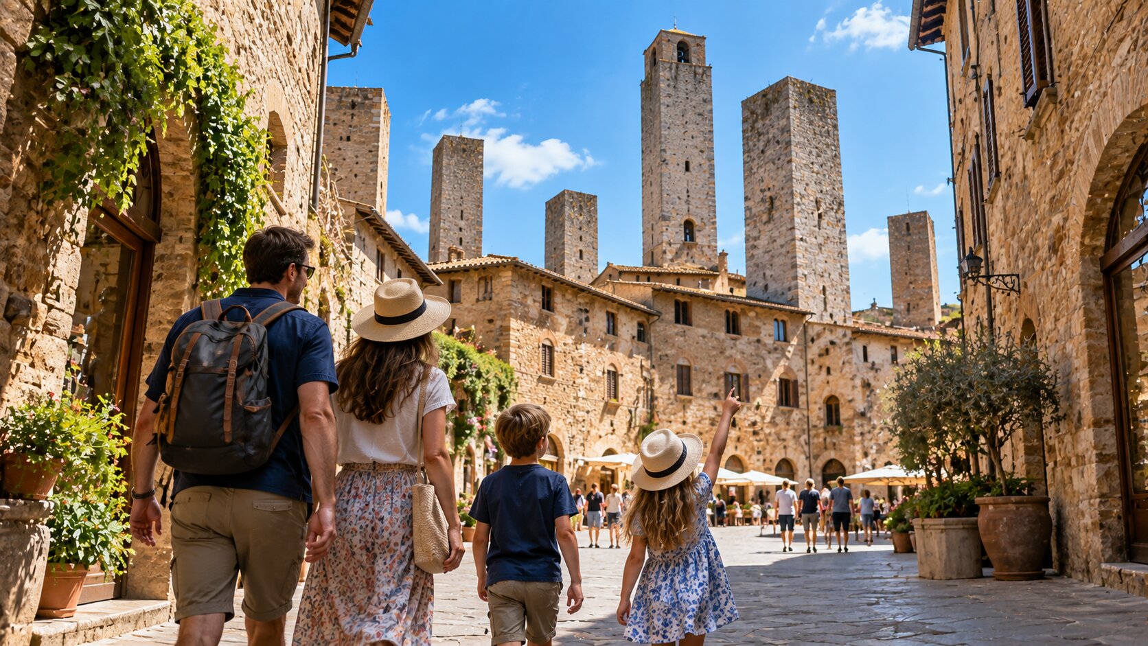 San Gimignano with Kids