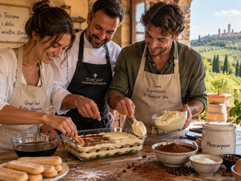 Tuscan Desserts Cooking Class