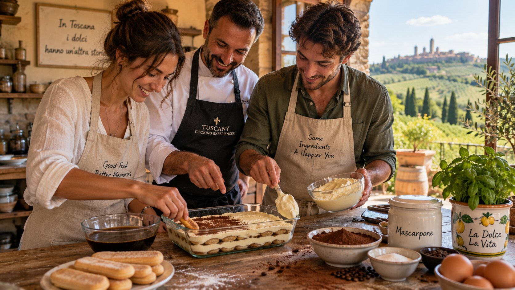 Tuscan Desserts Cooking Class