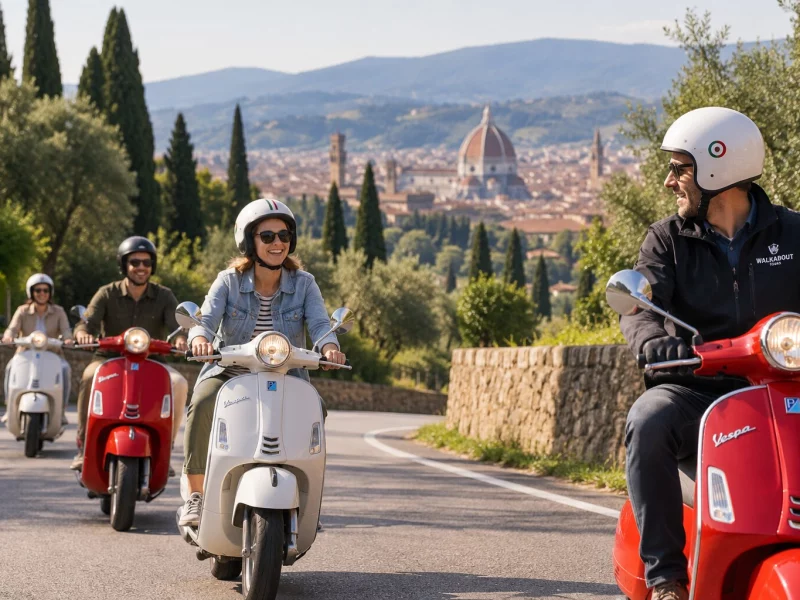Vespa Tour Florence for Beginners