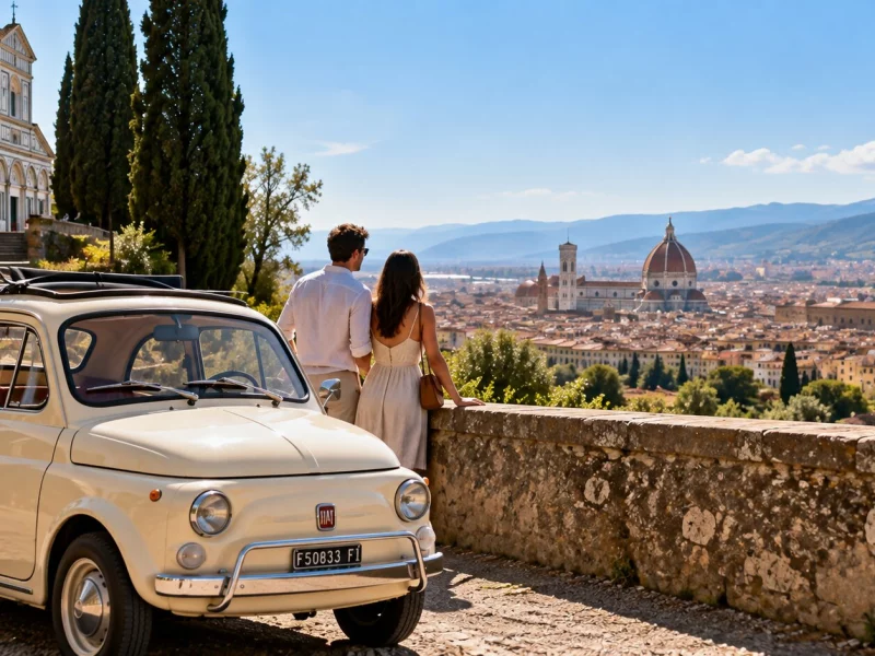 Best Fiat 500 Routes in Tuscany