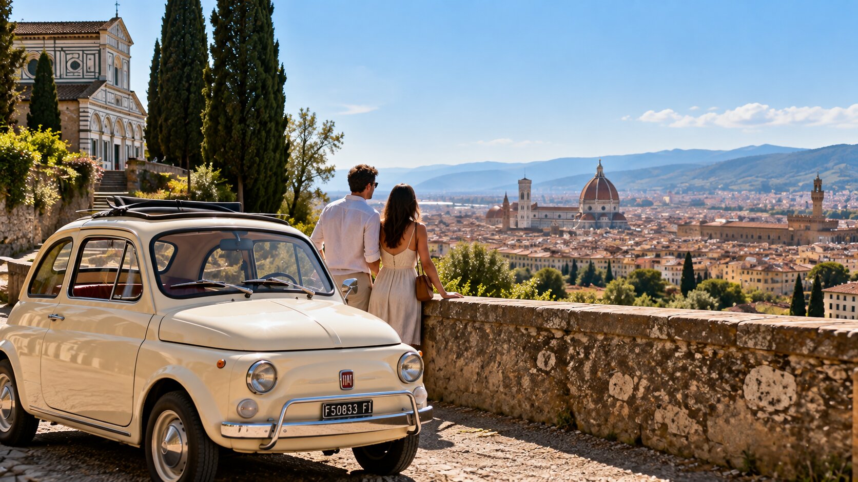 Best Fiat 500 Routes in Tuscany