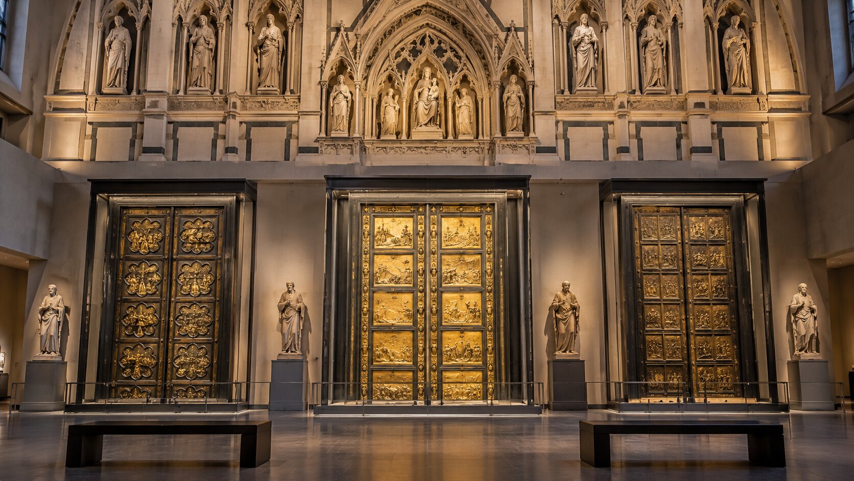 Gates of Paradise in the Duomo Museum