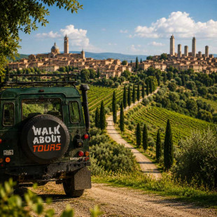 Private Tuscany Tour in One Day to Pisa, Siena and San Gimignano with Winery Lunch from Florence