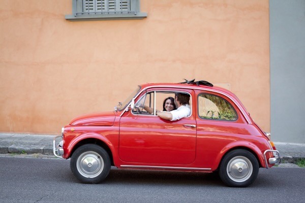 Private Sunset Vintage Fiat 500 Tour from Florence with Dinner 1