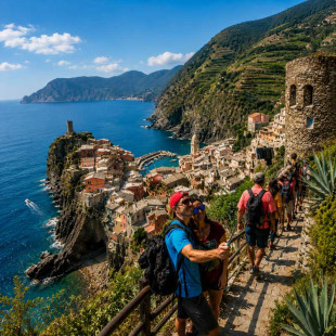 Cinque Terre Day Trip with Optional Hiking or Pisa from Florence
